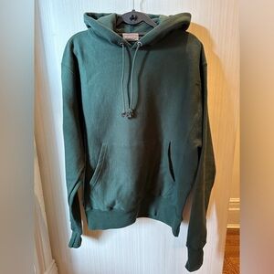 NWOT Champion Reverse Weave Hoodie Dark Green Medium Men Unisex